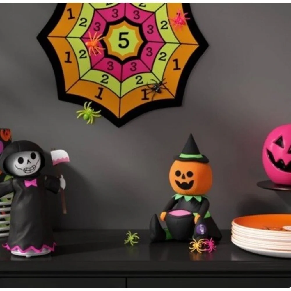 Hyde & Eek! Target Halloween Animated Stirring Pumpkin Witch Motion Plush NWT